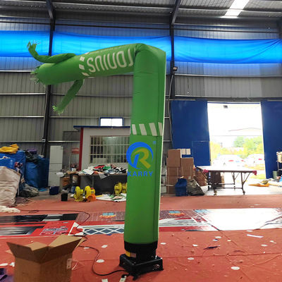 Draagbare, op maat gemaakte, opblaasbare reclame-airdancer met blazer