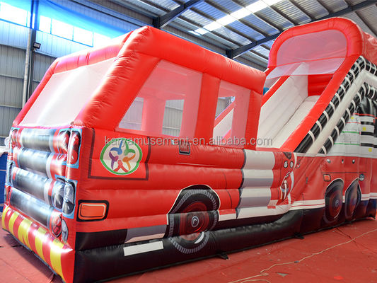 Digitaal drukken Populaire Red Fire Truck Droge of natte dia voor kinderen en volwassenen