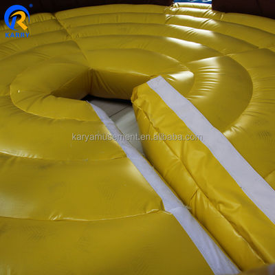 Verhuur en verkoop PORTABLE opblaasbare mechanische rodeo stierenrij spel met hete functies