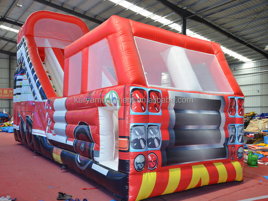 Digitaal drukken Populaire Red Fire Truck Droge of natte dia voor kinderen en volwassenen