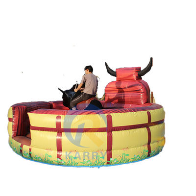 Verhuur en verkoop PORTABLE opblaasbare mechanische rodeo stierenrij spel met hete functies