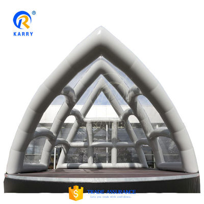 Buitenopblaasbare tent in Sydney Opera met wit ontwerp en accessoires inbegrepen