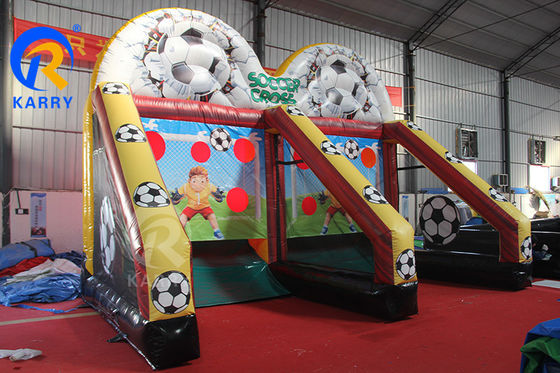 Innen- of buitenopblaasbare strafschutterij voor unisex interactieve sportgames