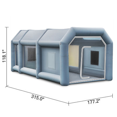 CE Blower Repair Accessories Draagbare opblaasbare auto tent voor buiten speeltuin