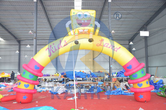 Buitenspeelplaats opblaasbare Sky Air Dancer met Fly Guy kostuum en Blower