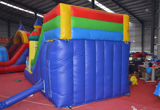 5-10 passagiers Custom Small Sponge-Bob Wet and Dry Slide met digitaal printerontwerp