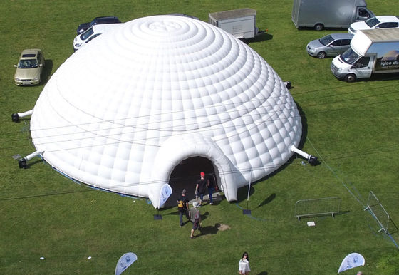 Buiten opblaasbare tent prachtig wit en luchtdicht KR-T17 in elke kleur