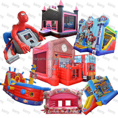 Certificaat CE/EN71/EN14960 Goedgekeurde Princess Trampoline Fun City voor actieve speeltijd