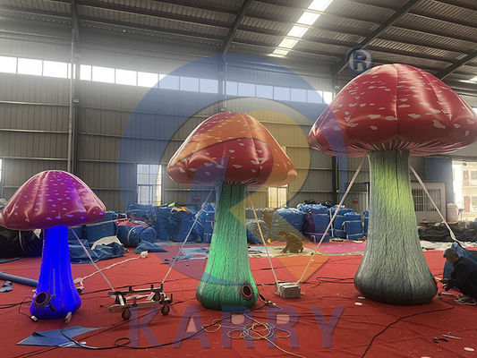 LED-licht Fun Mushroom voor festivals en ceremonies 5m of aangepast PVC-materiaal