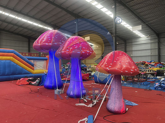 LED-licht Fun Mushroom voor festivals en ceremonies 5m of aangepast PVC-materiaal