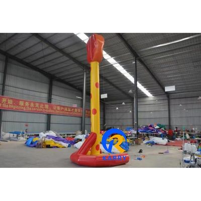 Buiten speeltuin Op maat gemaakte Fly Guy opblaasbare Air Dancer kostuum Sky Dancing Man Tube