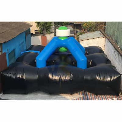 Op maat gemaakte PVC opblaasbare laser tag arena voor interactieve sport games betaalbaar