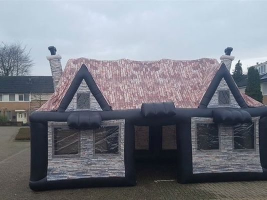 EN14960 Gecertificeerde cabine opblaasbare tent voor kinderen
