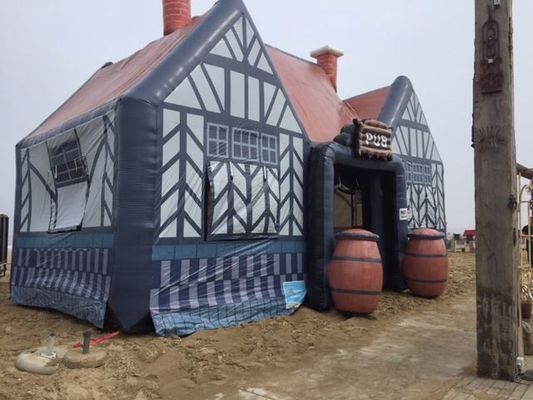 EN14960 Gecertificeerde cabine opblaasbare tent voor kinderen