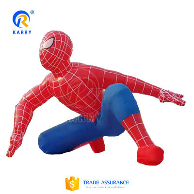 Kerst opblaasbare Spiderman Duurzaam 0,55 mm PVC-doek Perfect voor 14 jaar oud