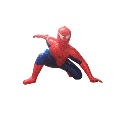 Kerst opblaasbare Spiderman Duurzaam 0,55 mm PVC-doek Perfect voor 14 jaar oud