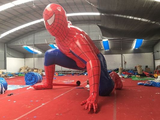 Kerst opblaasbare Spiderman Duurzaam 0,55 mm PVC-doek Perfect voor 14 jaar oud