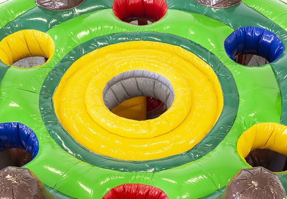 CE-certificaat Commercieel opblaasbaar Whack a Mole Game 4,5m voor interactieve sportgames
