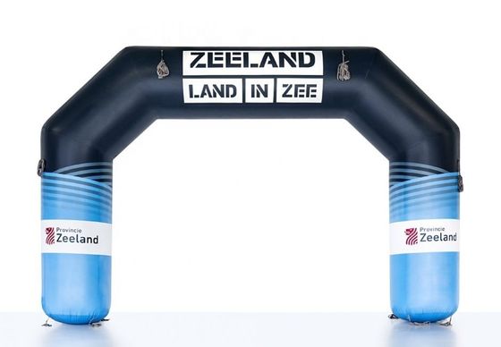Op maat gemaakte opblaasbare boog voor reclame en sportsprints Arch accessoires inbegrepen