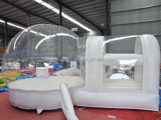 Warm Kleuter Witte Bounce Huis Aanpasbaar Commercieel Bounce Huis voor buitenspel