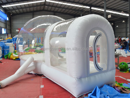 Warm Kleuter Witte Bounce Huis Aanpasbaar Commercieel Bounce Huis voor buitenspel
