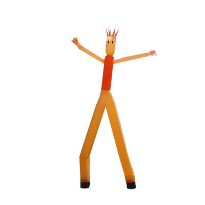 Verzending over zee/door de lucht Kleurrijke opblaasbare golvende man Air dancer voor reclame