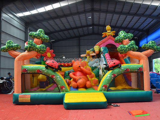 Sea.by Air.by Express Shipping PVC opblaasbare uitsmijter kasteel springhuis voor kinderen