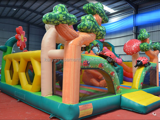 Sea.by Air.by Express Shipping PVC opblaasbare uitsmijter kasteel springhuis voor kinderen