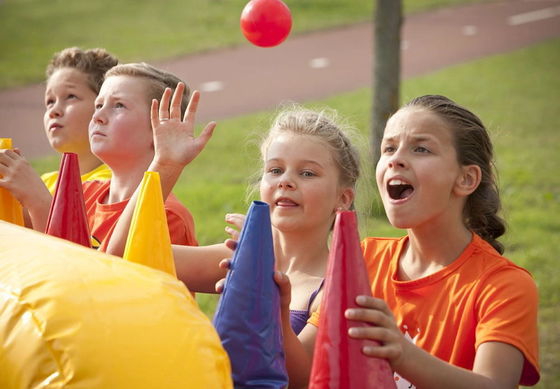 Draagbare commerciële PVC opblaasbare hoverball race spel voor grappig interactief carnaval