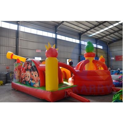 Blower inclusief commercieel opblaasbaar Mickey Mouse Park voor peuters