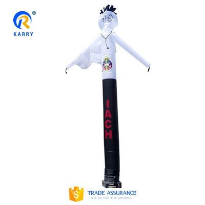 Gepersonaliseerd Mini Cartoon Sky Air Dancer Model Opblaasbare Reclame Dansende Air Man