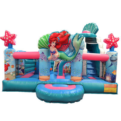 Accessoires inbegrepen Blower Repair Kits Package Bag Mermaid Theme Bounce House Huur