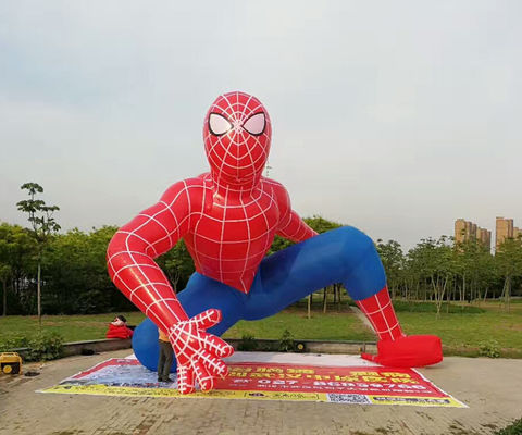 Buitenadvertentie Opblaasbaar Reuzen Hulk en Spiderman model voor opvallende evenementen