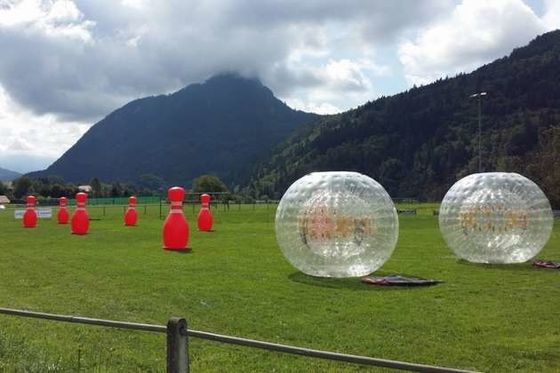 Draagbare Jumbo PVC opblaasbare bowling set ideaal voor interactieve sportgames en evenementen