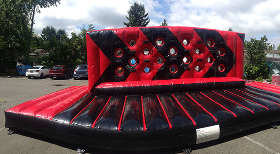 Blower Interactieve Sport Game Challenge Opblaasbare Whack Wall WipeOut Punching Game