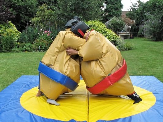 CE Blower Repair Accessoires Inclusief kleurrijke Sumo-worstelpakken voor kinderen en volwassenen