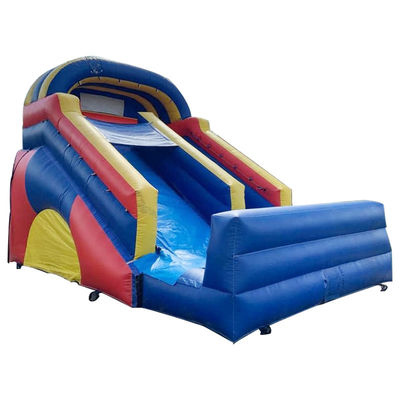 Grote opblaasbare opblaasbare toestellen met zwembad Digitaal afdrukken Waterslide