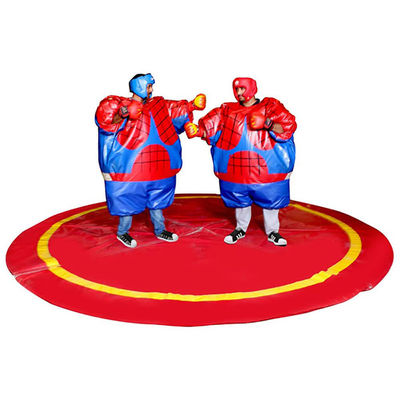 Carnavalspel Essentials Volwassenen Opblaasbare Spiderman Sumo Suits voor buiten speeltuin