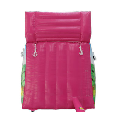 Commerciële verhuur PVC kleine roze opblaasbare glijbaan met CE/EN71/EN14960-certificering