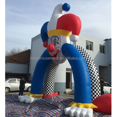 Op maat gemaakte bedrijfsbijeenkomsten Buitenopblaasbare boog met dolfijnthema reclame
