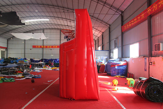 Duurzaam commercieel kwaliteit PVC opblaasbaar basketbal Connect 4 Sport spel met blazer