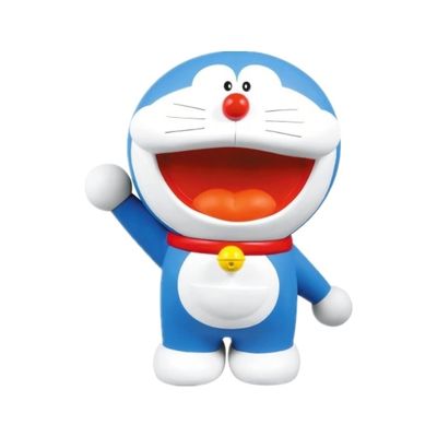 Gepersonaliseerde kleurrijke opblaasbare Doraemon met luchtblazer en accessoires