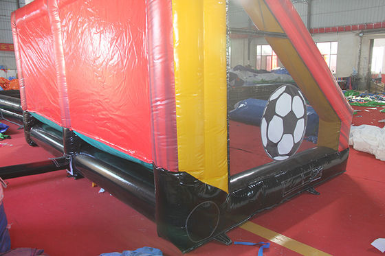 Opblaasbaar voetbalspel kleurrijk interactief schieten sport carnavalspel voor sport