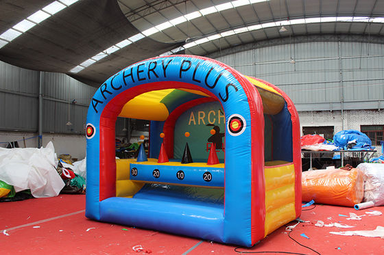 Outdoor speeltuin Sport Spelen Commercieel opblaasbaar Boogschutten Tag Shootout Doel