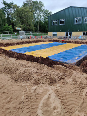 Commerciële PVC opblaasbare springwolk kleurrijke springkussens voor kinderen en volwassenen