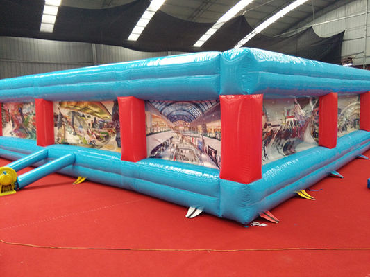 Unisex buiten speeltuin opblaasbaar doolhof Labyrint voor teambuilding Sportactiviteit