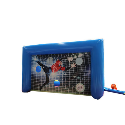 Opblaasbare voetbal kick game voor sportgames pvc opblaasbare strafschiet game