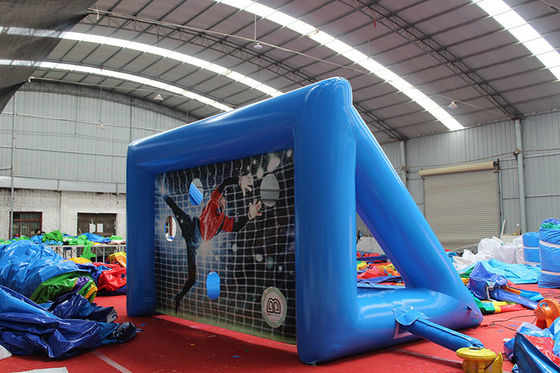 Opblaasbare voetbal kick game voor sportgames pvc opblaasbare strafschiet game