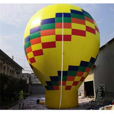 8m Hoogte Lucht Kleurrijke Ballon Print Print Klant Logo Print Voor Promotie Promotie