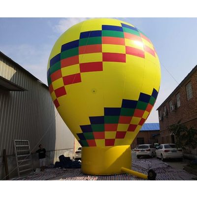 8m Hoogte Lucht Kleurrijke Ballon Print Print Klant Logo Print Voor Promotie Promotie
